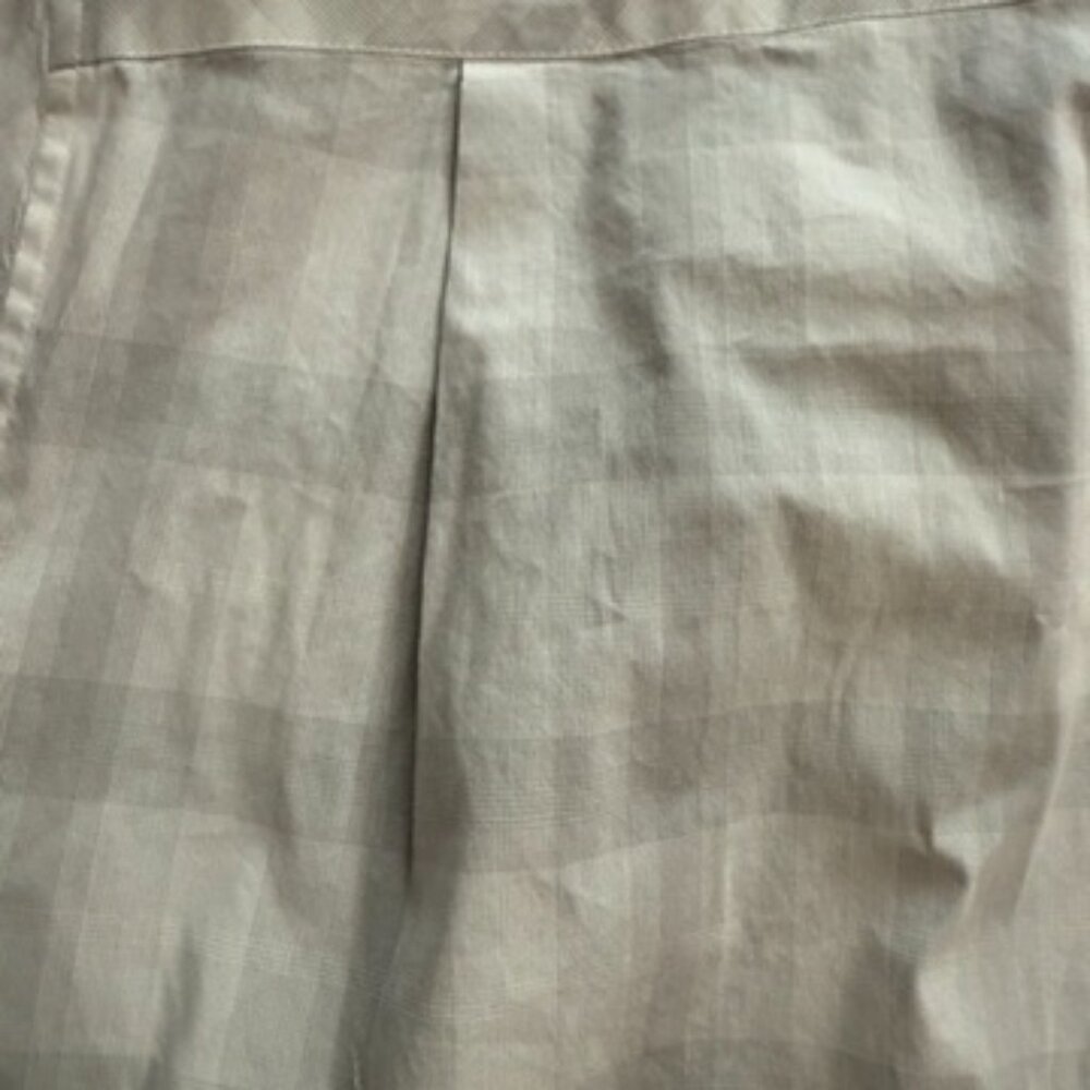 Travis Mathew Light Gray Plaid Short Sleeve Button-Up Shirt - Size XL - Picture 9 of 12